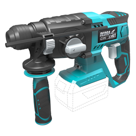 Marteau rotatif à percussion SDS-Plus Dedra SAS+ ALL 18V DED7048