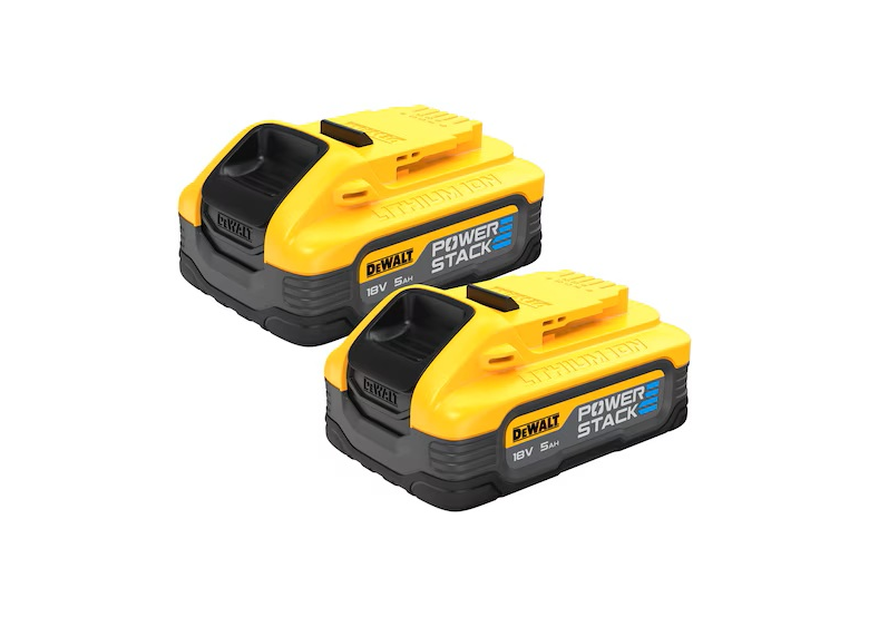 2 batteries 18 V 5,0 Ah DeWalt DCBP518H2