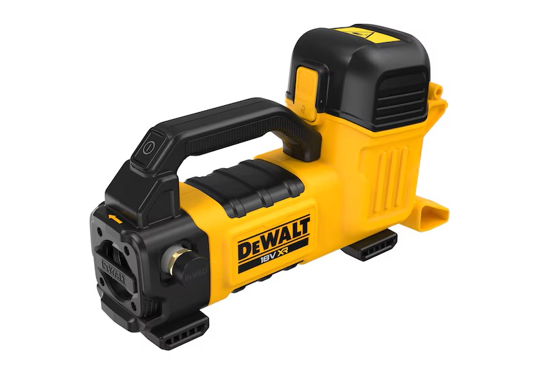 Pompe de transfert alimentée par batterie DeWalt DCE050N