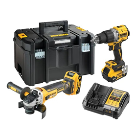 Ensemble d'outils sans fil 18V DeWalt DCK2026P2T 2x5.0Ah