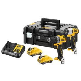Ensemble d'outils 12V DeWalt DCK2110L2T