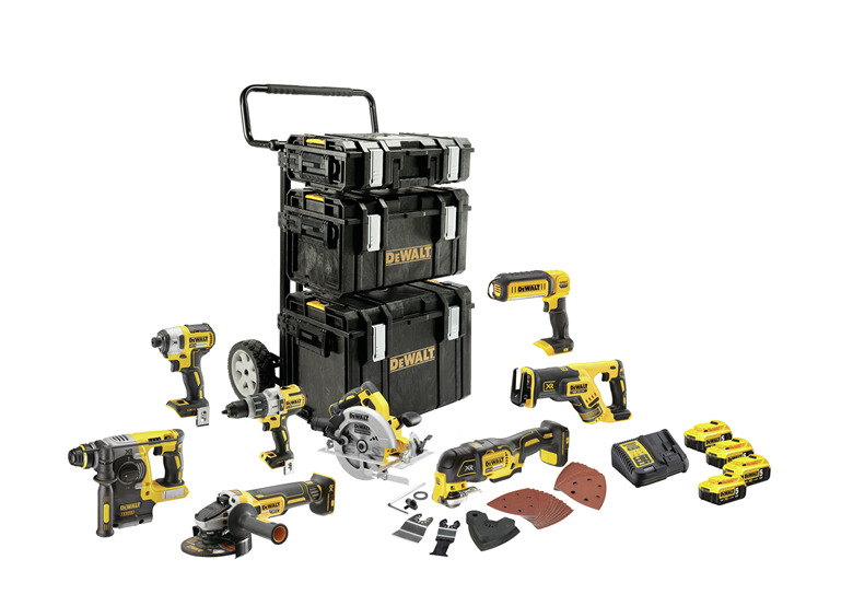 Ensemble d'outils 18V DeWalt DCK853P4