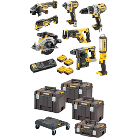 Ensemble d'outils 18V DeWalt DCK853P4T