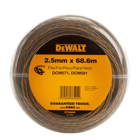 Fil de coupe-bordure Dewalt DT20652 2,5 mm x 68,6 m DeWalt DT20652-QZ