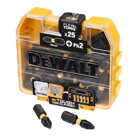 Coffret de douilles à chocs Ph2 25mm, 25pcs DeWalt DT70555T