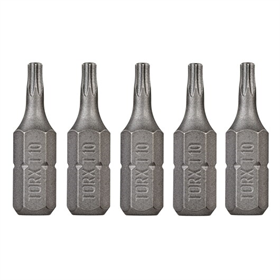 Embouts de vissage T10/25mm, 5pcs. DeWalt DT7253
