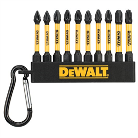 Ensemble de 10 embouts de vissage DeWalt DT7276