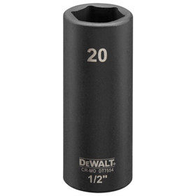 Douille EXTREME IMPACT 1/2” 20/78mm DeWalt DT7554