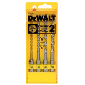 Jeu de forets SDS -Plus EXTREME ® (4 pièces) DeWalt DT9702