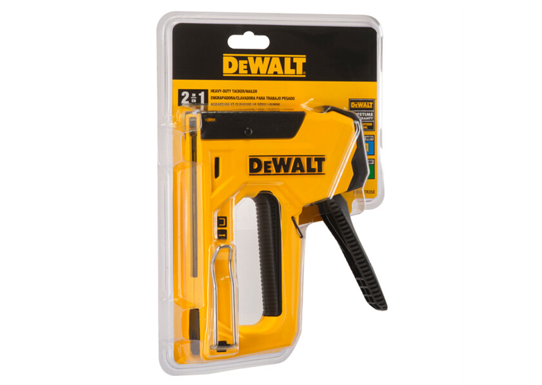 Agrafeuse cloueuse 2 en 1 DeWalt DWHTTR350-0