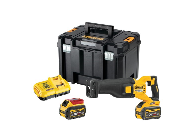 Scie sabre DeWalt FLEXVOLT DCS389X2 2x9,0Ah TSTAK