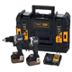 Ensemble d'outils 18V DeWalt XR DCK200MP2T 2x4.0Ah