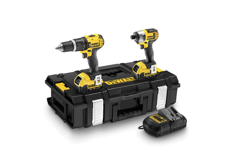 Ensemble d'outils 18V DeWalt XR DCK285M2 2x4.0Ah