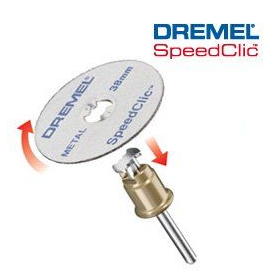 Kit de disques à métal/5 disque à couper 38mm, 1,25mm Dremel 2615S456JC
