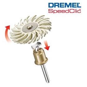 Brosse abrasive de précision grain 120 Dremel 2615S472JA