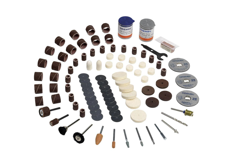 Kit d'accessoires 150pcs Dremel 2615S724JA