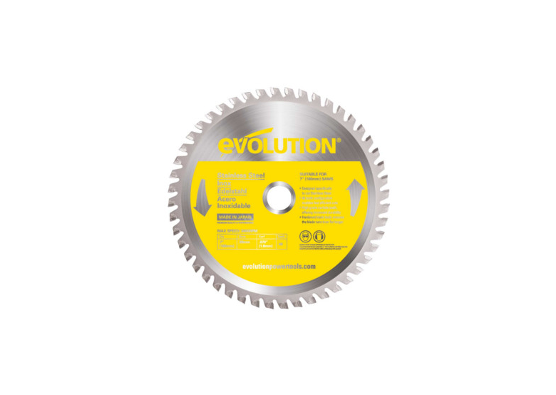 Lame pour scie widia pour inox TCT 180mm / 48dents Evolution EVO-180-48-SN