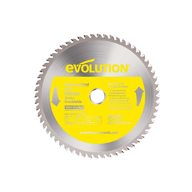 Disque à couper TCT pour acier inoxydable 230x25,4mm, T60 Evolution EVO-230-60-SN