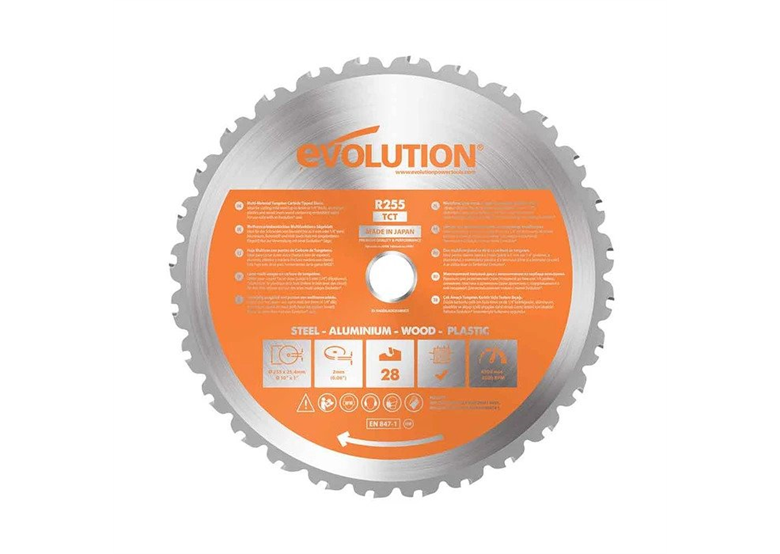 Lame de scie polyvalente widia TCT RAGE 255x25.4mm 28 dents Evolution EVO-255-MULTI