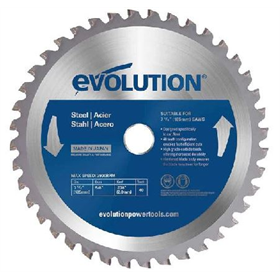 Lame de scie circulaire à métal 185x20mm Evolution M185TCT-40CS