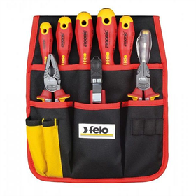 Kit d'outils pour électricien 9pcs. Felo FL41399504
