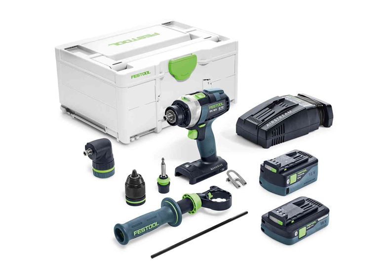 Perceuse-visseuse à percussion Festool TPC18/4 5,2/4,0I-Set SCA