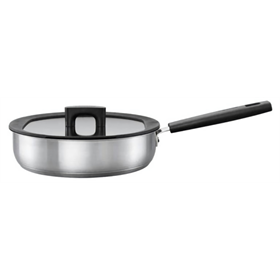 Sauteuse 26 cm / 2.8l avec couvercle Fiskars 1052248