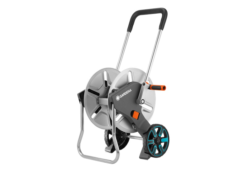 Chariot enrouleur pour tuyau d'arrosage 1/2" 60m Gardena AquaRoll M Metal
