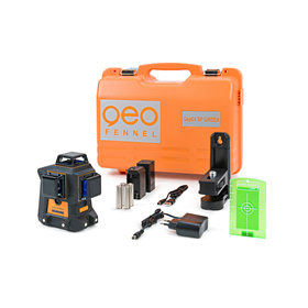 Laser en croix multiligne vert Geo-Fennel Geo6X GREEN SP Li-Ion