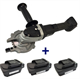 Coupe-fer à béton avec adaptateurs pour batteries Bosch, DeWalt, Milwaukee et Makita Glob TOOLS DC1030