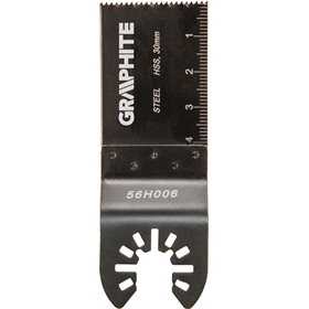 Lame HSS pour métal, 30mm Graphite 56H006