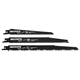 Lames de scie sabre, 3 pcs. Graphite 56H047