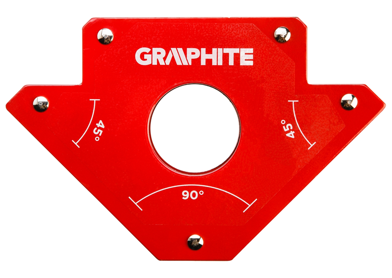 Angle de soudage magnétique 122x190x25mm Graphite 56H903