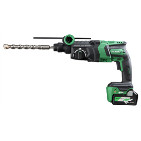 Marteau rotatif à percussion SDS-Plus Hikoki DH36DPE WRZ 2x2,5Ah HIT-SYSTEM HSC4