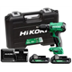 Perceuse-visseuse Hikoki DS18DA WCZ 2x2.0Ah