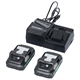 Chargeur avec 2 batteries 18V 4,0Ah Hikoki UC18YFSL WEZ