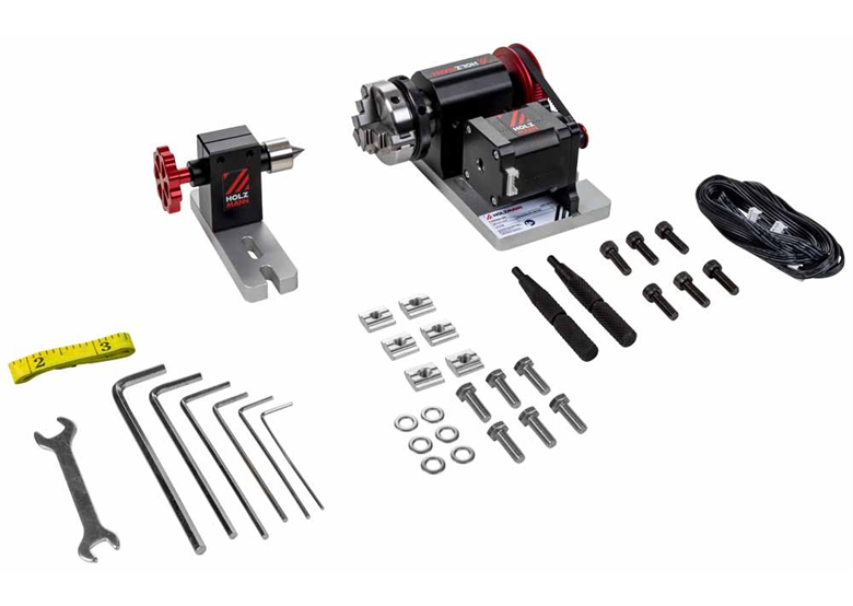 Kit 4 axes pour fraiseuse CNC CTF45P Holzmann CTF45P4X