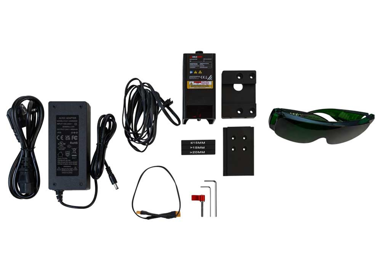 Module laser 20 W pour la fraiseuse CNC CTF45P Holzmann CTF45PLASER20W