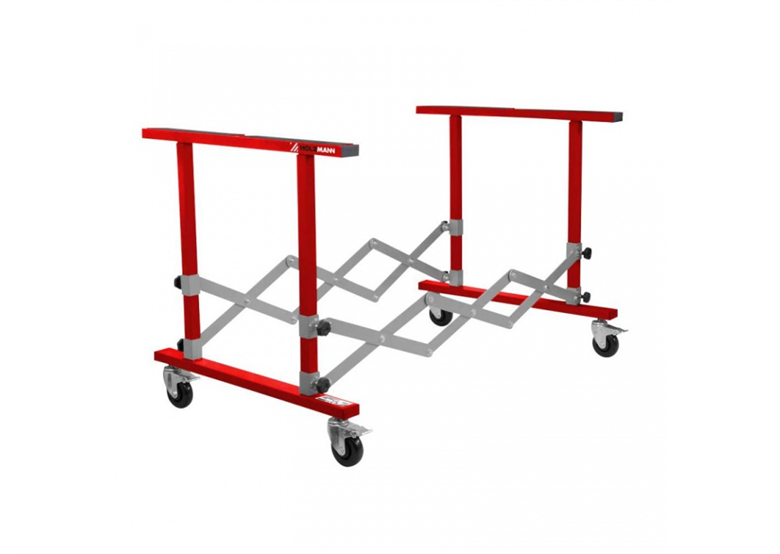 Table pliante, tréteau mobile Holzmann KB100TWIN