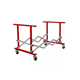 Table pliante, tréteau mobile Holzmann KB100TWIN