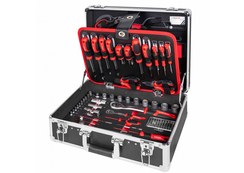 Coffret d'outils 1/2" et 1/4" (119 pièces) Holzmann WZK119ECO