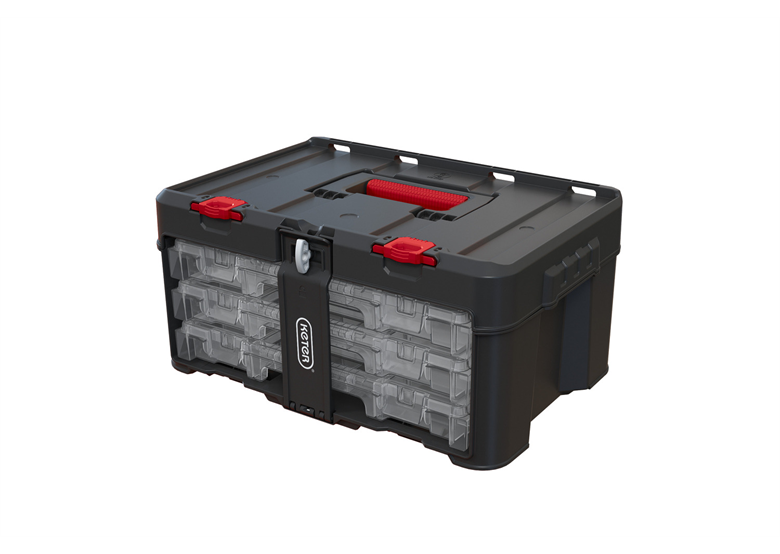 Coffret à outils 37,1l - 3 organiseurs Keter Stack'N'Roll 17210831