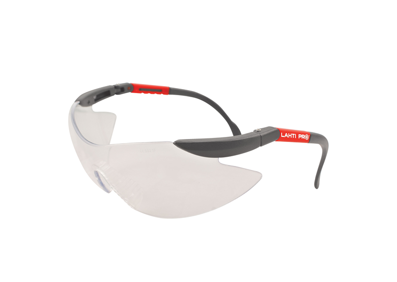 Lunettes de sécurité transparentes, réglables Lahti Pro 46037