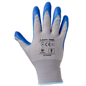 Gants en latex L210407P, 12 paires, 7 Lahti Pro L210407W