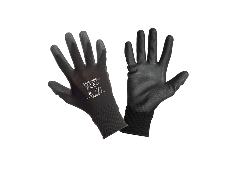 Gants de travail PU, 12 paires, 9 Lahti Pro L230509W