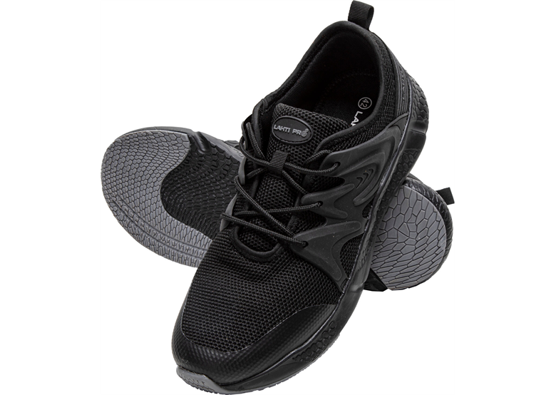 Chaussures basses tissu respirant 3d noires, 43 Lahti Pro L3043243