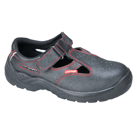 Sandales en cuir noir, s1 src, 42 Lahti Pro LPSOMA42