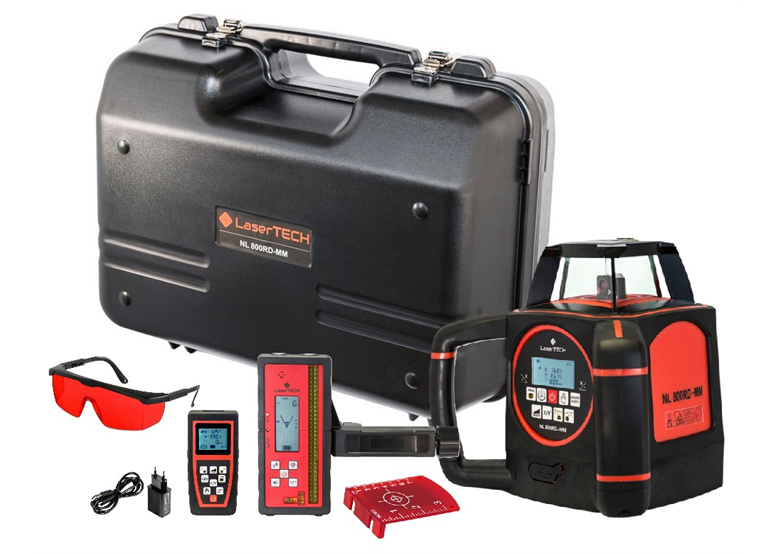 Niveau laser numérique LaserTECH Measurement Solutions NL 800RD-MM