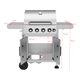 Barbecue au gaz 4+1 Lund 99637
