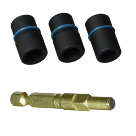 Clé à douille de torsion, 3pcs Makita B-40375